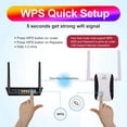 thumbnail image 4 of Amplificador de señal WiFi de 360 ​​grados 300Mbps - Amplificador Wi - Extensor de rango WiFi Enchufe inalámbrico . UU. Baoblaze Repetidor de amplificador de señal Wifi, 4 of 8