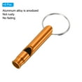 thumbnail image 3 of Uxcell Survival Whistle, 6 Pack Loud Sound Safety Whistle for Camping Hiking, Gold, 3 of 6