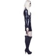 thumbnail image 2 of Fever Miss Whiplash Skeleton Costume Adult Black, 2 of 3
