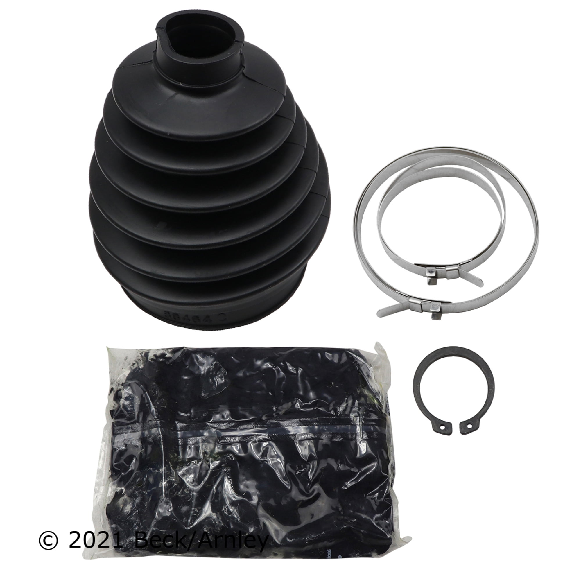 MOTORMITE 614-001 Kit Soffietto Giunto CV In Neoprene - Ricambio Per Riparazione Giunto Omocinetico Senza Smontaggio - 2