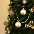 thumbnail image 4 of RKSTN Snowflake Christmas Ball-6Cm6Pc Gold, 4 of 5