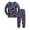 Dark Blue#9527, variant on BOOMNY Toddler Boys Clothes Sets 2 Peice Loungewear Set for Kids Love Heart Graphic Long Sleeve Tops Pants Cozy Soft Homewear for Child