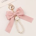 thumbnail image 2 of Key Chain New Large Bowknot Pearl Metal Keys Ring Wallet Backpack Clothing Accessories Accessory Pendant Elegant Solid Finding Hooks Pendants for Storage Type-02, 2 of 6