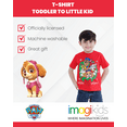 thumbnail image 2 of Paw Patrol Skye Chase Marshall Rubble Christmas T-Shirt Toddler to Little Kid, 2 of 4