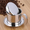thumbnail image 2 of QualitChoice Vietnamese Coffee Drip Filter Maker Stainless Steel Coffee Drip Cup Portable Coffee Drip Filter Pot, 2 of 6