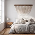 Beige Woven Macrame Wall Hanging Tapestry, Boho Farmhouse Textured Wall ...