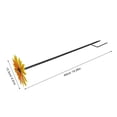 thumbnail image 2 of PTOOTP Outdoor Lawn Flower Stake Metálico Color Amarillo Para Realzar De Patios Y, 2 of 8