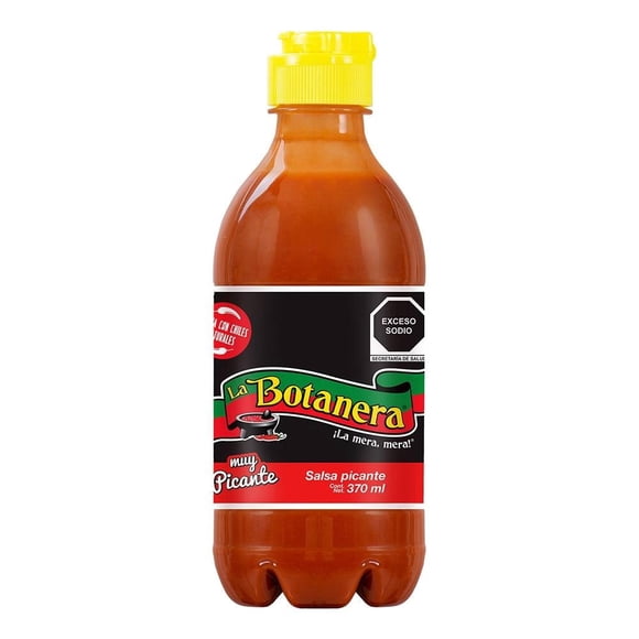 Salsa La Botanera muy picante de 370 ml