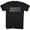 BLACK, variant on AC/DC Rainbow Logo Black Adult T-Shirt Lt