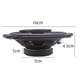 thumbnail image 5 of Tweeter de audio para el automóvil,Altavoz de audio para automóvil Woofer Mini Accesorios compactos,Tweeter 4Ohms 400W Alto Rendimiento Reemplaza,Altavoz Estéreo Altavoz Del 6 pulgadas, 5 of 5