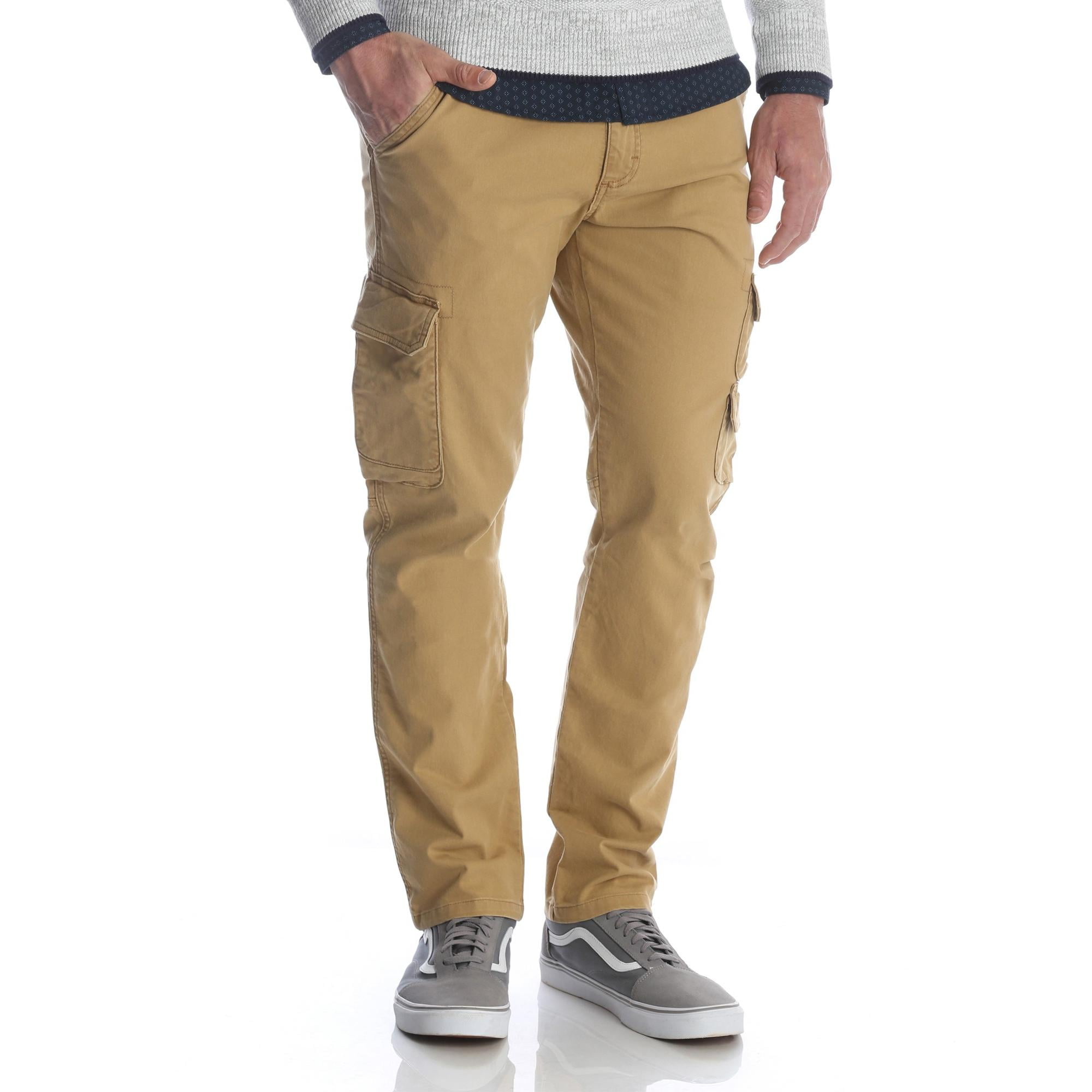 Wrangler - Wrangler Men's Stretch Cargo Pant - Walmart.com