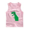 thumbnail image 1 of RXIRUCGD 2025 Vêtements d'Été pour Enfants Chemise de Base Col Rond Sans Manches pour Garçons, 1 of 2