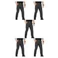 thumbnail image 3 of Pantalones cargo multibolsillos Minnieouse para hombre verano secado rápido impermeable entrenamiento talla grande Negro XXL, 3 of 6