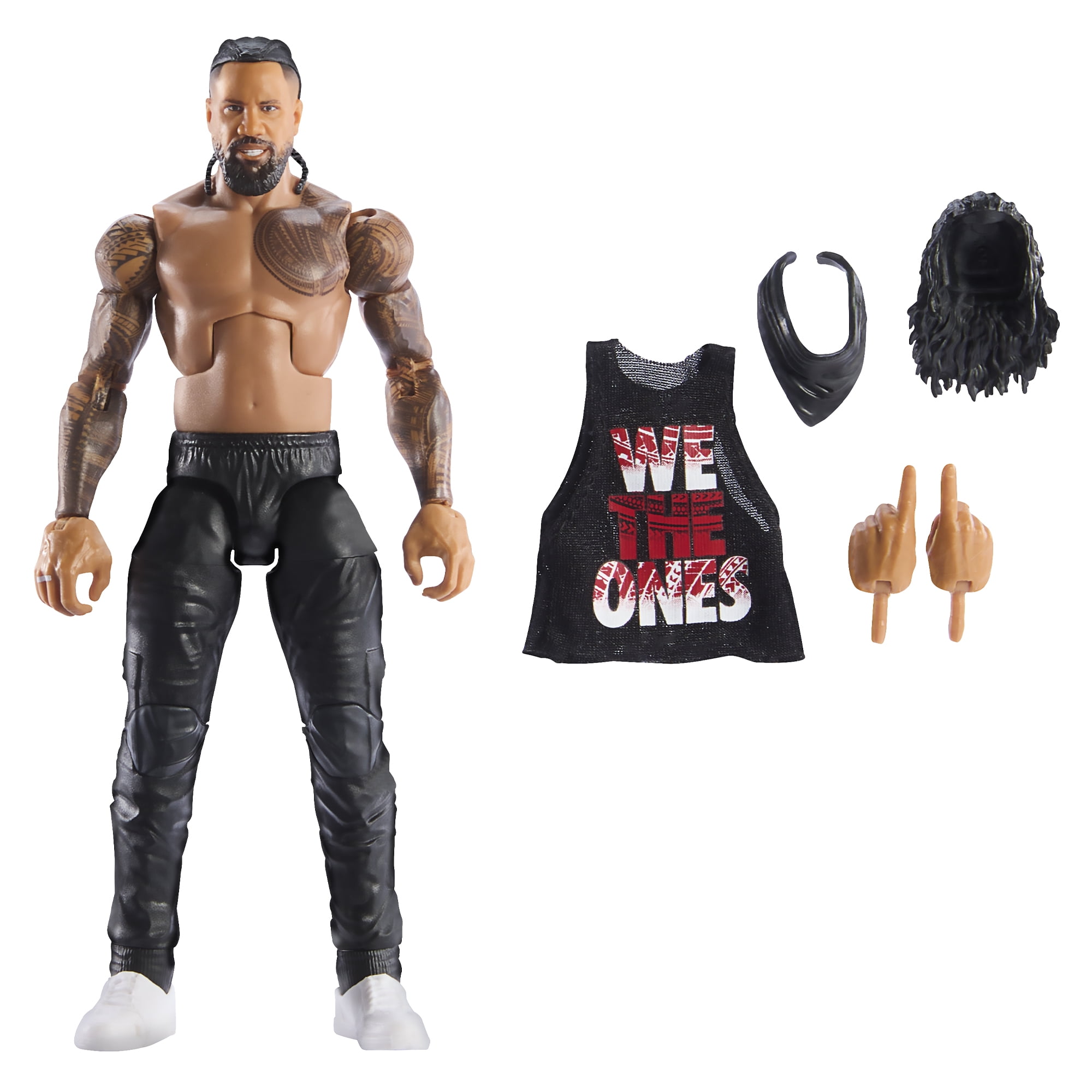 Jimmy Uso (Black Gear) - WWE Elite 114 Mattel WWE Toy Wrestling Action Figure