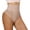 Beige Hi-waist Thong, variant on Thong Shapewear for Women Tummy Control High Waist Body Shaper Underwear Girdle Panty Seamless Shapewear