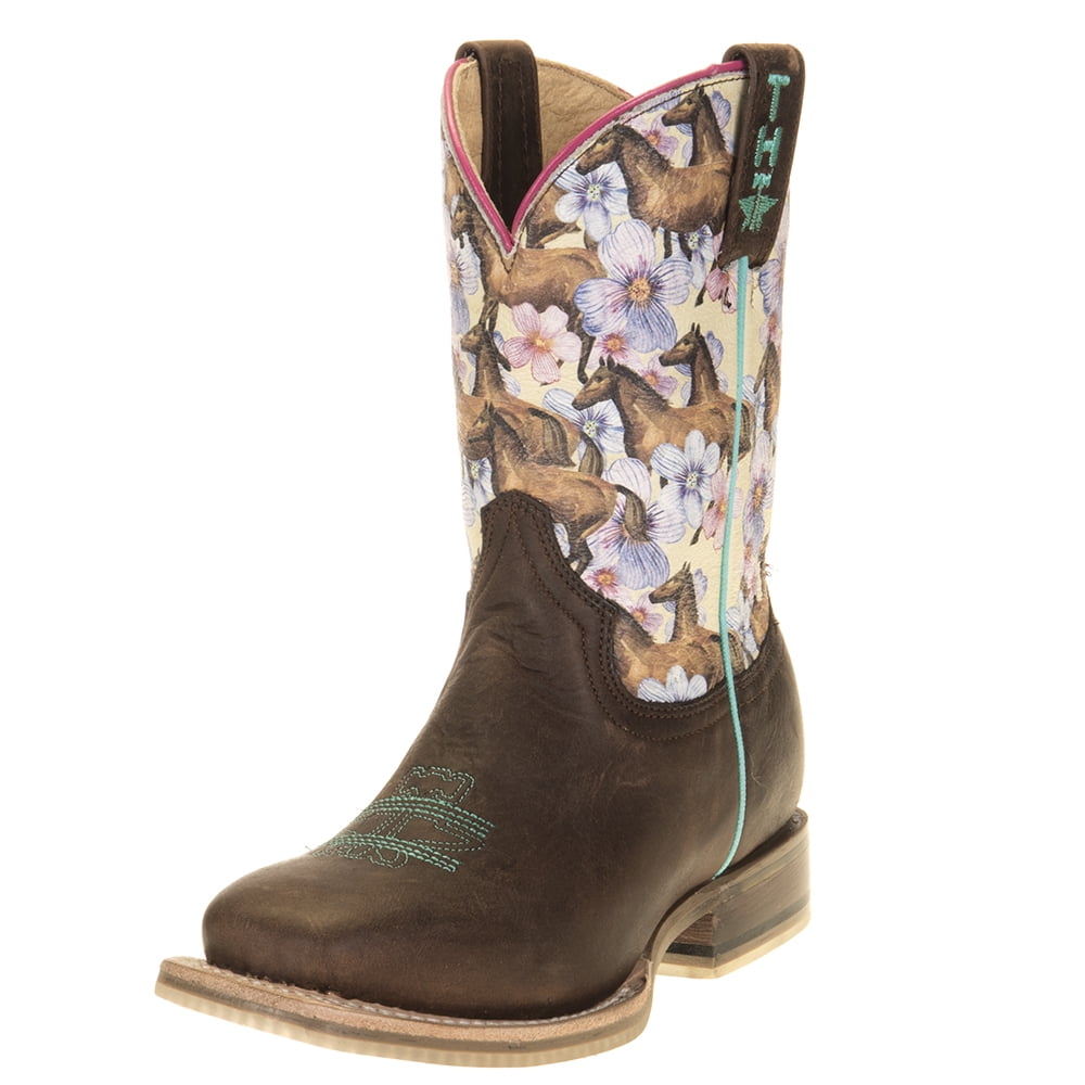 Tin Haul Tin Haul Footwear Boys Kids Tin Haul Chestnut and Daisy