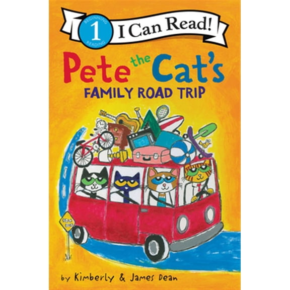 Pre-Owned Pete the Cat's Family Road Trip (Paperback) 0062868381 9780062868381