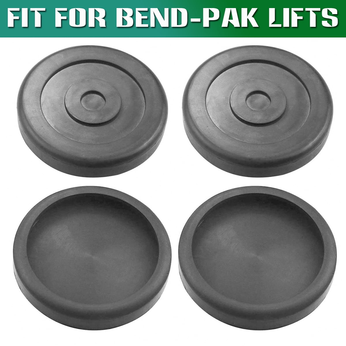 Durable Round Rubber Arm Pads Car lift Accessories Heavy Duty Round Shaped Lift