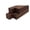 Brown, variant on Wenge Lumber Turning Blanks 2" x 2" (4 Pieces) (2" x 2" x 6")