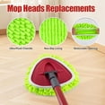 thumbnail image 3 of UYGDUY-6 Pack Chenille Mop Heads Replacement for Ocedar EasyWring Spin Mop, Microfiber Spin Mop Replacement Head, Washable & Easy to Replace, Deep Cleaning for Hard Floors, 3 of 4