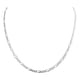 thumbnail image 2 of JOYARIS Cadena De Plata 925 Diamantada Mujer Fígaro 55 Cm X 3 Mm DM-0001134, 2 of 3