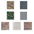 thumbnail image 3 of Maoww Living Room Bedroom Wall Decorative Sticker Eco-friendly Home Wall Decals PVC Waterproof Decor, Rock slice, 3 of 8