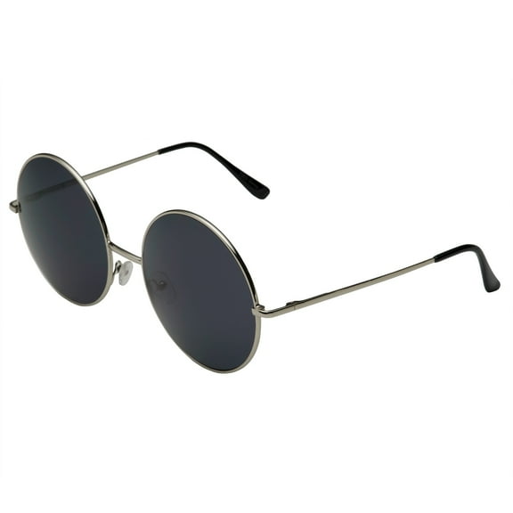 grinderPUNCH Extra Large XL Round Retro Fashion Adult Sunglasses for Women