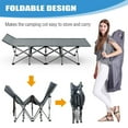 Docred 2Pack Camping Cot Folding Camping Bed for Adults, Heavy Duty