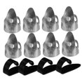 thumbnail image 5 of WASHWEPE 12Pcs Metal Guitar Finger and Thumb Picks Set for Musicians in Black Silver, 5 of 8