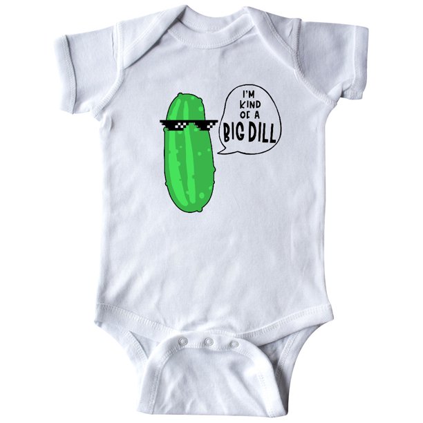 INKtastic I'm Kind of a Big Dill Pickle with Sunglasses Infant