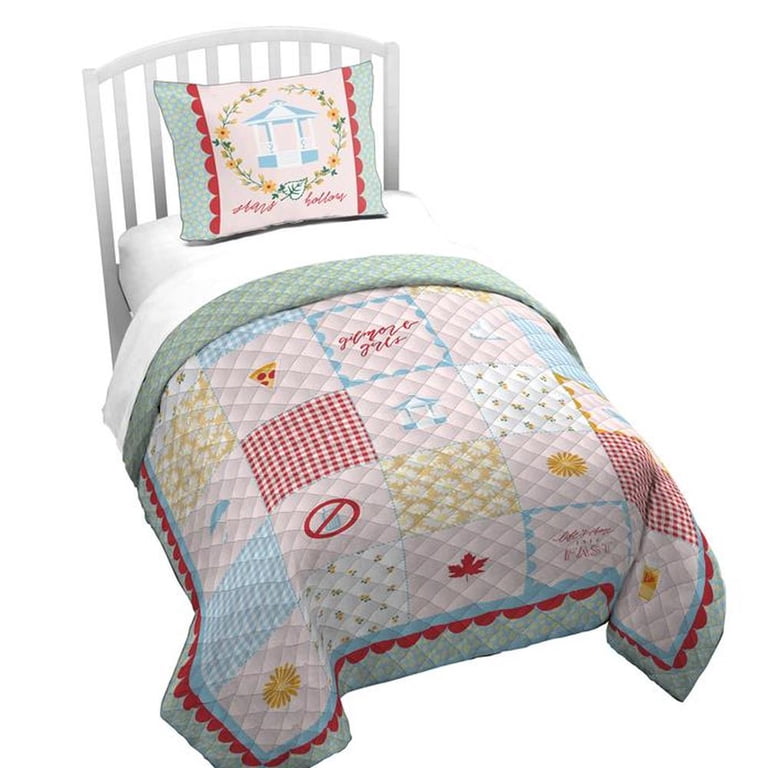 Warner Bros. Gilmore Girls Cozy Patchwork Quilt & Sham Set photo 6