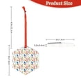 thumbnail image 3 of Cauagu Barbecue Gnomes Pattern Acrylic Christmas Pendant,1-Pack Christmas Ornaments Xmas Tree Decor Christmas Décor with Ribbon Cute Tree Hanging for Party Favors-Hexagon, 3 of 7
