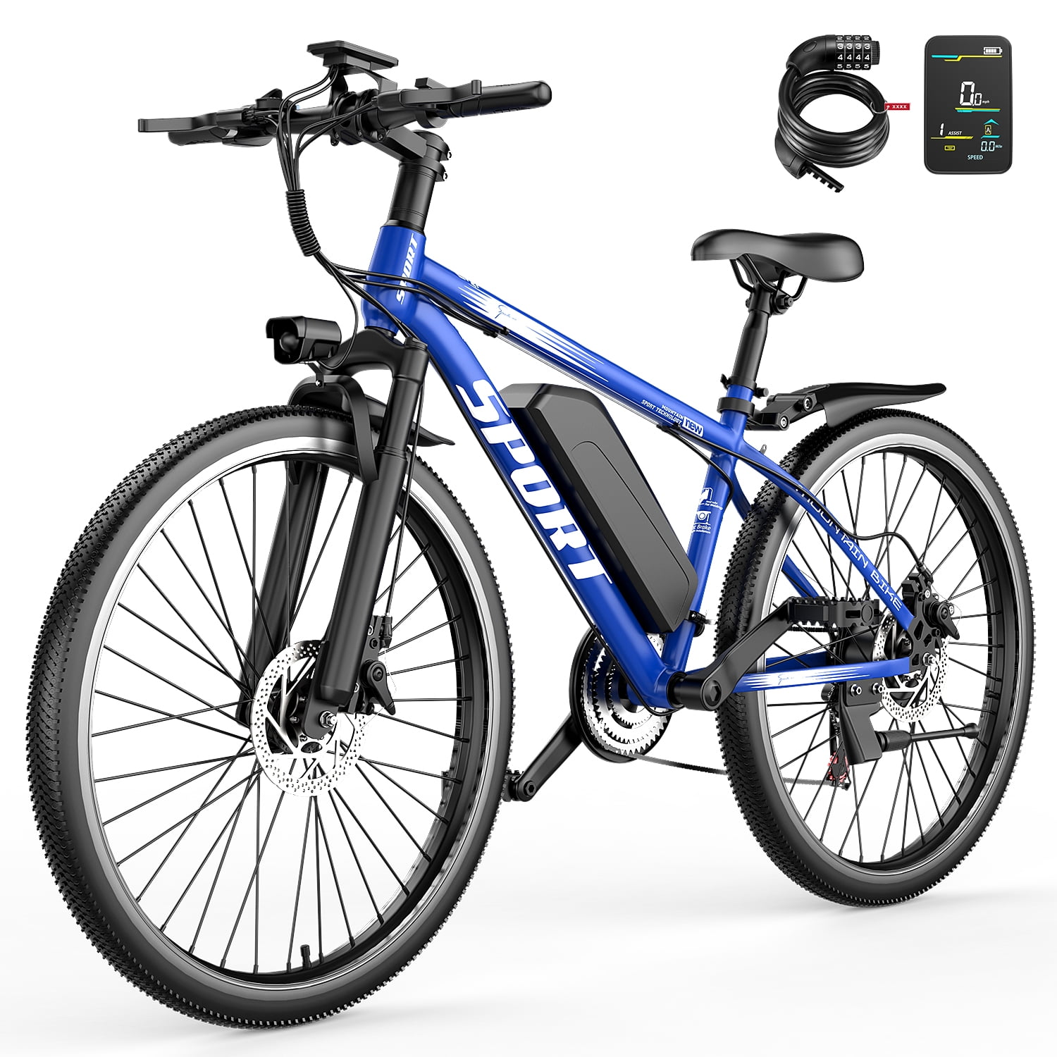 ASKGO Electric Bike for Adults 26