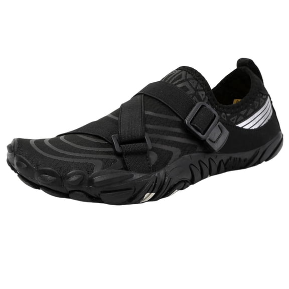 Black Mens Water Shoes Quick Dry Aqua Socks For Swimming Surfing Diving Sports Size 8.5