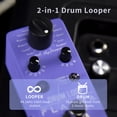 thumbnail image 2 of FLAMMA FC01 Drum Machine Phrase Loop Pedal Guitar Pedal16 Drum Groove 20 Minutes Looper Capacity, 2 of 9