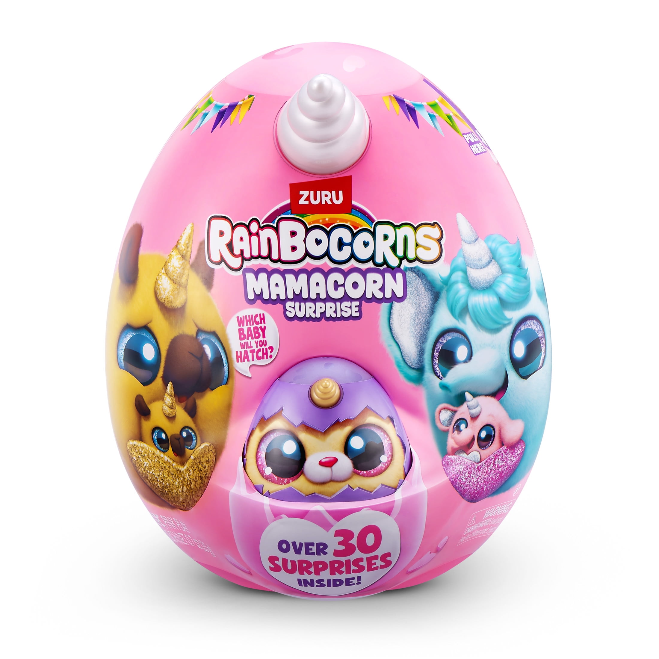 Rainbocorns Mamacorn Surprise 11 inch Plush for Kids (Assorted Characters), Stuffed Animal Toy by ZURU