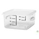 thumbnail image 5 of Recipiente de almacenamiento de alimentos Rubbermaid transparente de 4 litros, paquete de 2, 5 of 7