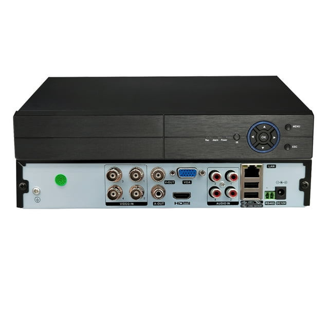 Grabador de video digital de 4 canales AHD / Analógico / TVI / CVI / DVR CCTV DVR P2P Remoto yeacher Grabadora de vídeo digital
