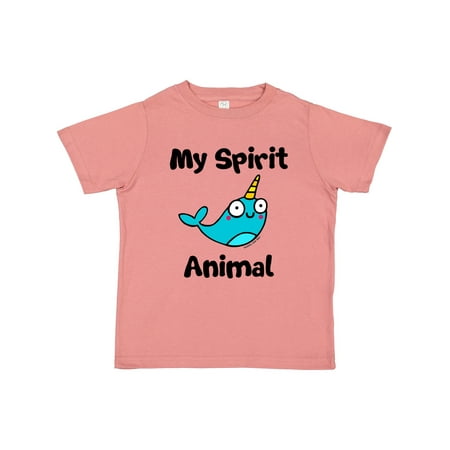 

Inktastic Narwhal is My Spirit Animal Gift Toddler Boy or Toddler Girl T-Shirt