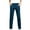 Dark Blue, variant on Dovford Mens Elastic Waist Solid Color Jeans Pants for Seniors Adaptive Mens Pants for Elderly with Zipper