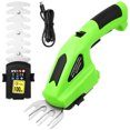 thumbnail image 1 of UPOUART Green Cordless Hedge Trimmer with Alloy Cutting Blade for Efficient Garden Trimming and Pruning 23.5 Inches, 1 of 8
