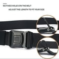 thumbnail image 4 of Buckle Men Belt Adjustable Length Multifunctional Wearproof Breathable Outdoor Sports Belt, 4 of 7