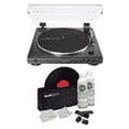 thumbnail image 4 of Audio-Technica AT-LP60X Fully Automatic Belt-Drive Stereo Turntable (Black) with Record Cleaning Kit, 4 of 15