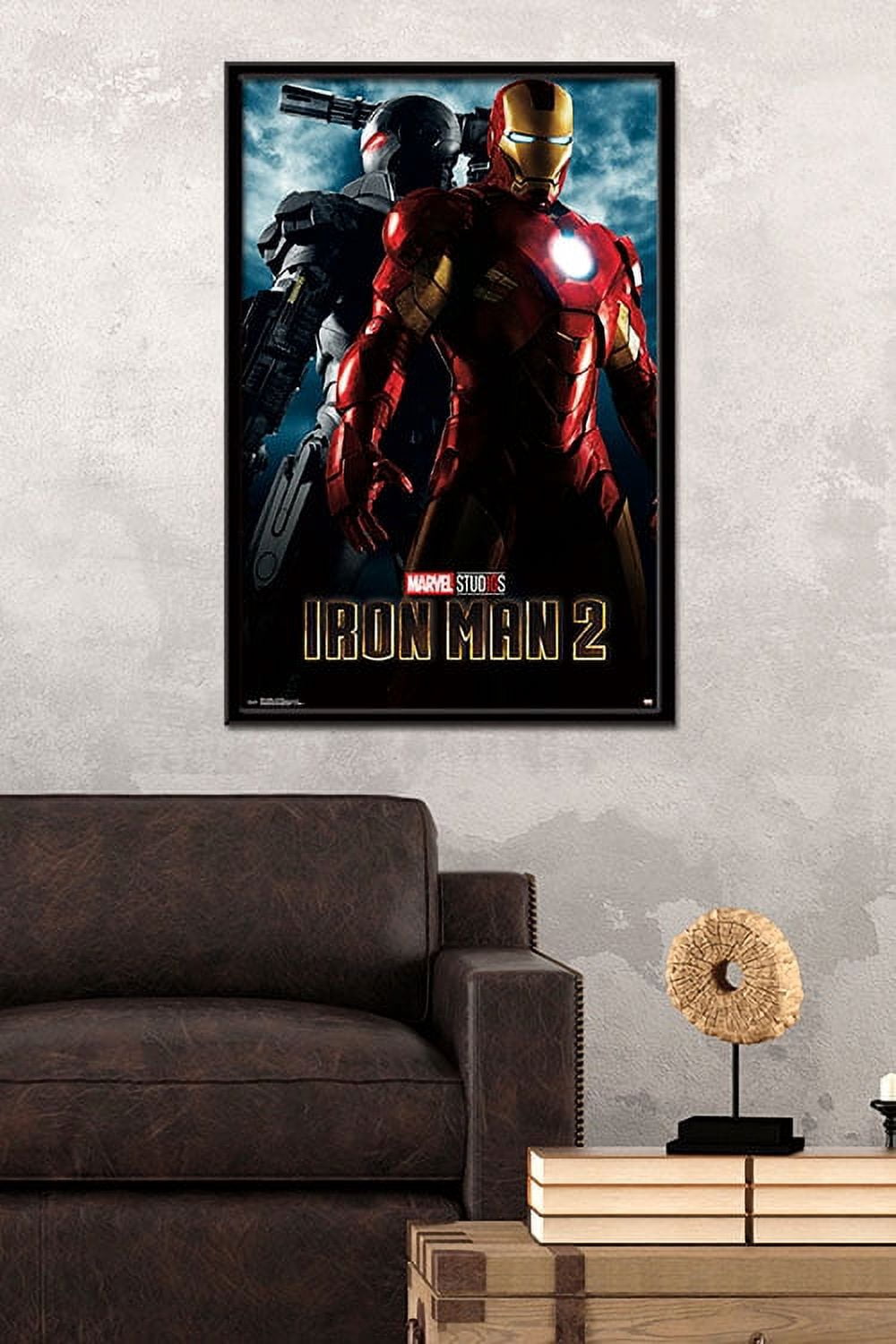 Marvel Cinematic Universe - Iron Man 2 - One Sheet Wall Poster, 22.375" x 34", Framed