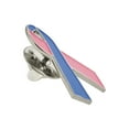 thumbnail image 2 of Pink & Blue Infant Pregnancy Loss Awareness Ribbon Enamel Lapel Pin, 2 of 3