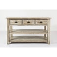 thumbnail image 2 of Jofran Artisan's Craft Rustic Farmhouse Distressed Acacia 50" Sofa Table, 2 of 7