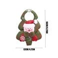 thumbnail image 3 of 5Pcs Christmas Hanging Decorations under $5! Xqxayjr Christmas Hanging Decorations Set, Santa Snowman Reindeer Ornaments, Festive Door Wall Tree Decor, Holiday Party Decorations, Xmas Home Decor,, 3 of 6