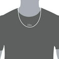 thumbnail image 4 of Men's 22" Cuban Chain Necklace in Stainless Steel - 10mm, 4 of 4