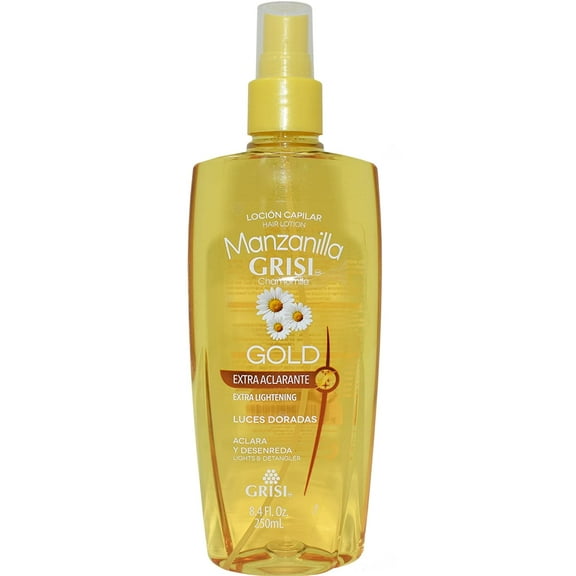 GRISI CHAMOMILE MANZANILLA GOLD SPRAY LOTION W/ COLOR ENHANCING DETANGLING HAIR SOFT AND FLEXIBLE
