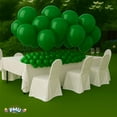 thumbnail image 6 of PMU Balloons 11 Inch PartyTex Crystal Emerald Green Latex Pkg/100, 6 of 6
